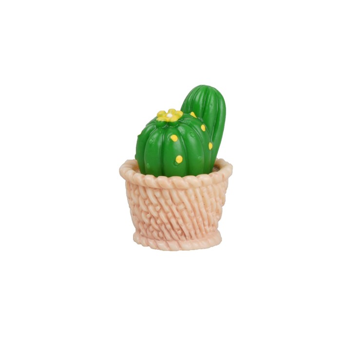 Prickly pear plant h 2.6 cm