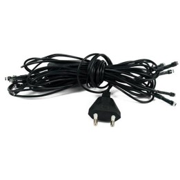 Collana 10 led bianco caldo distante 20 cm 220 volt