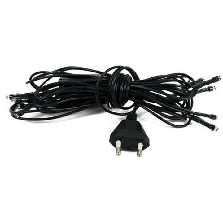 Collar 10 LED blanco cálido distante 20 cm 220 voltios