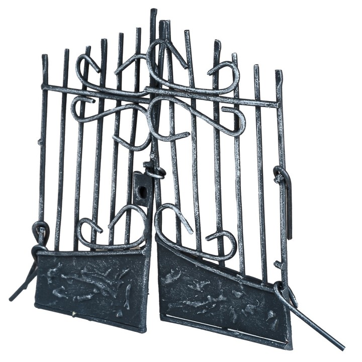 Puerta de metal abatible cm 8x7,7 h