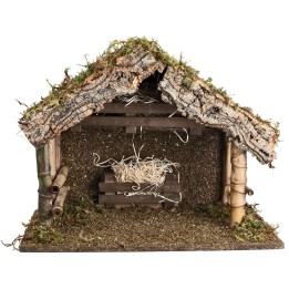 Cabaña para Natividad 15 cm 50x28x40 h