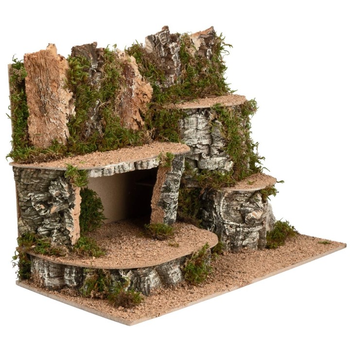 Escenario en varios niveles cm 43x24x32 h