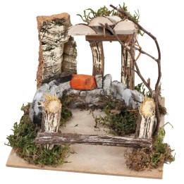 Recinto para animales cm 15x15x13,5 h