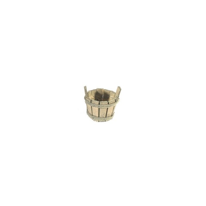 Tinozza lux cm 4 in legno - Cod. 