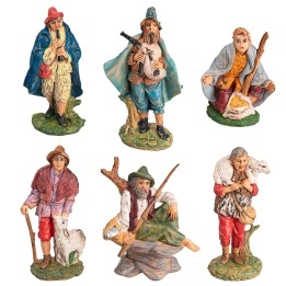 Set sei statue serie 10 cm