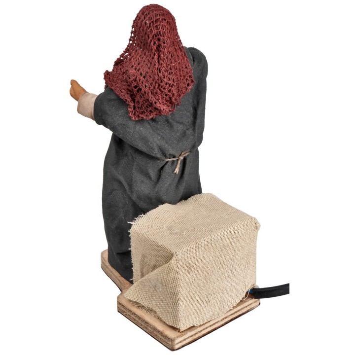 Donna che richiama serie 15 cm in movimento