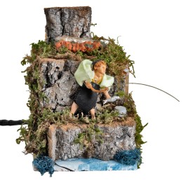 Pescatore serie 6 cm in movimento