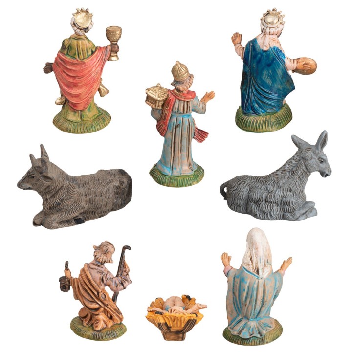 Natività 8 soggetti serie 5-6 cm