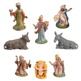 Natività 8 soggetti serie 5-6 cm