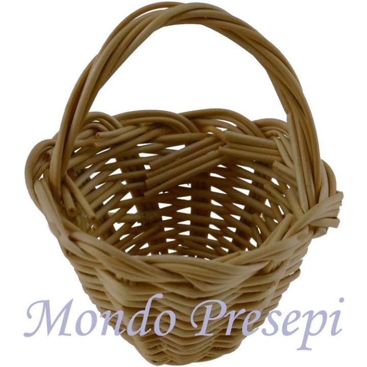 Wicker basket ø cm 4