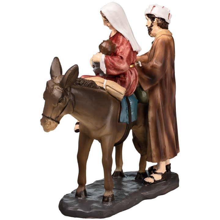 Flight into Egypt series 12-13 cm in resin