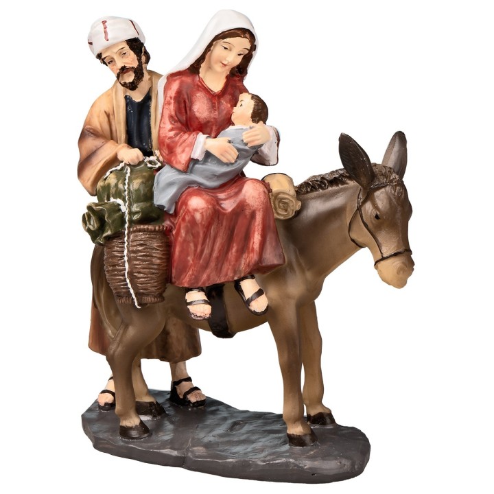 Flight into Egypt series 12-13 cm in resin