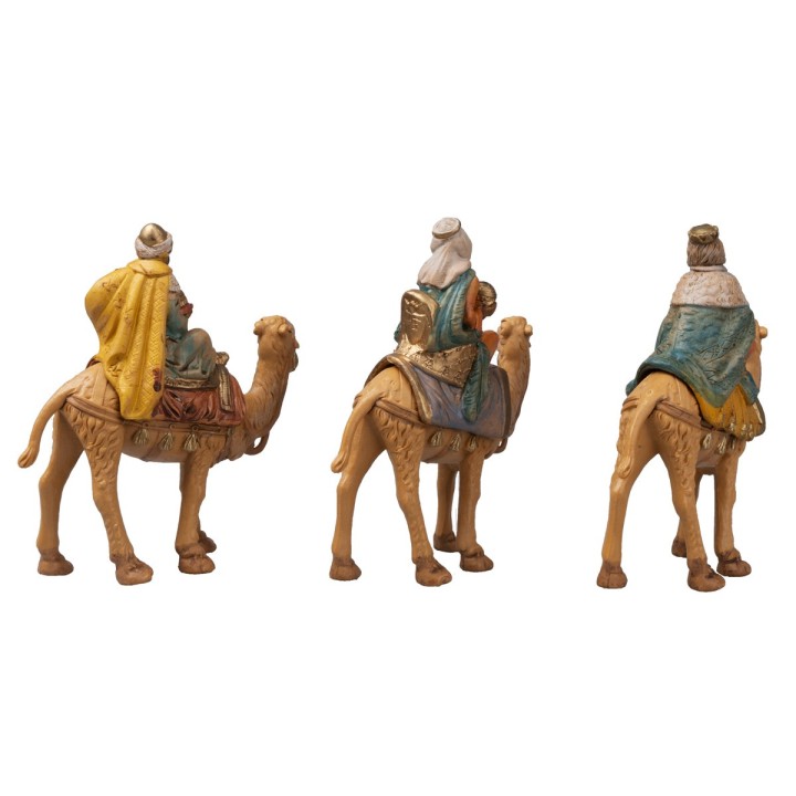 Set of 3 Wise Men on camel series 10 cm Euromarchi