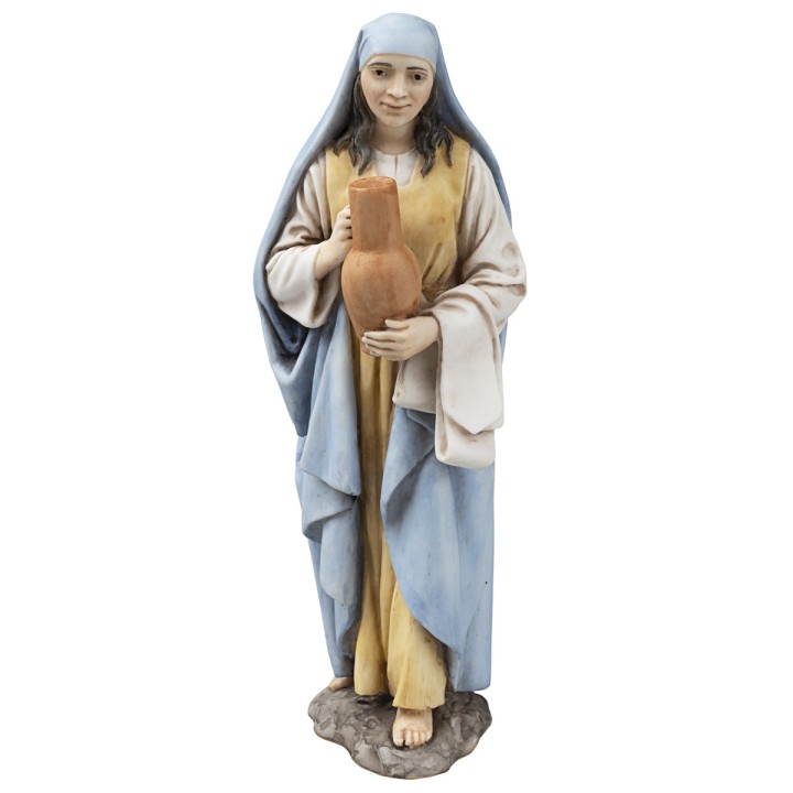 Woman with Amphora in Resin Landi Moranduzzo 15 cm