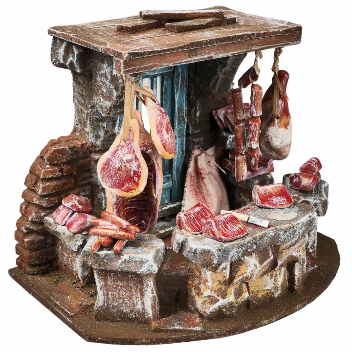 Bottega del macellaio 20x14x15cm