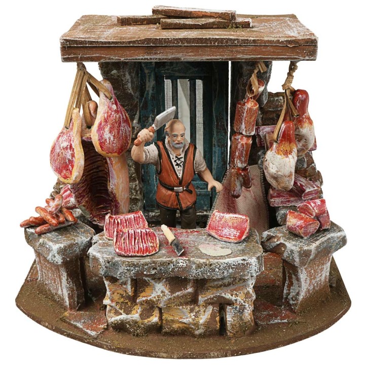 Bottega del macellaio 20x14x15cm