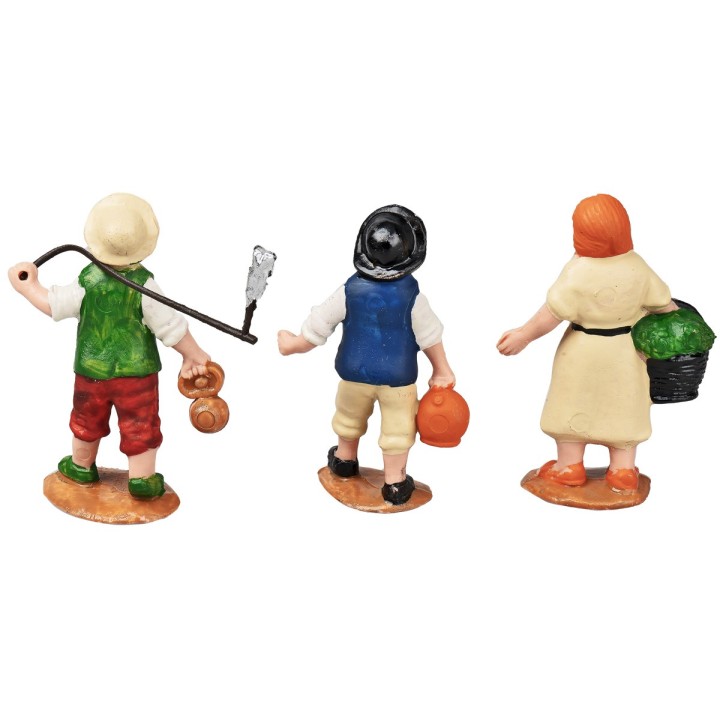 Set 3 bambini serie 10 cm