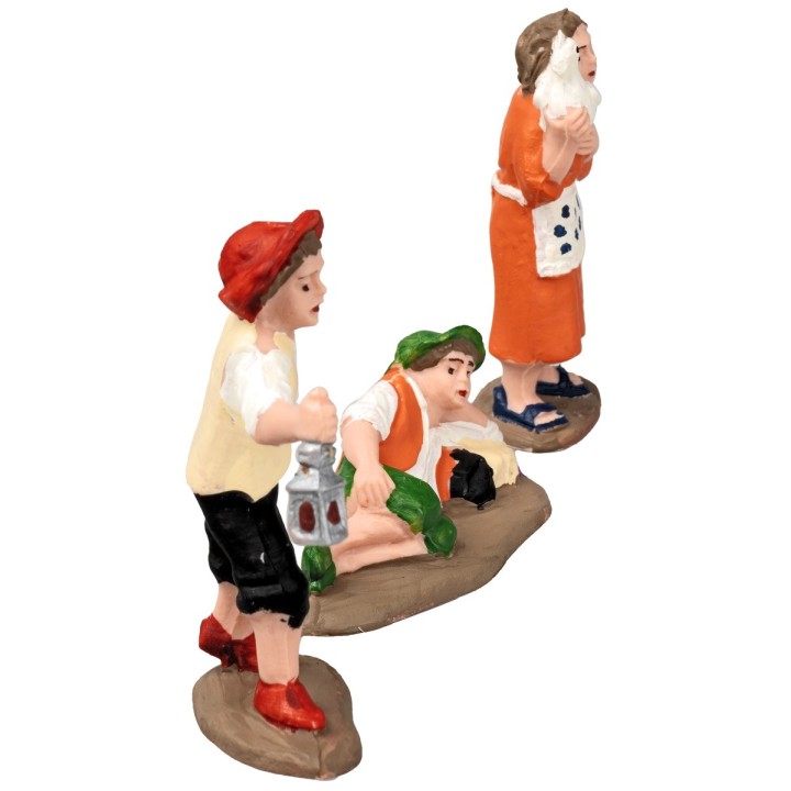 Conjunto de 3 niños serie 10 cm