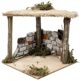 Tienda con muro de yeso de 12,5x12,5x12 h cm