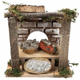Taller del pescador cm 13x8x14,5 h
