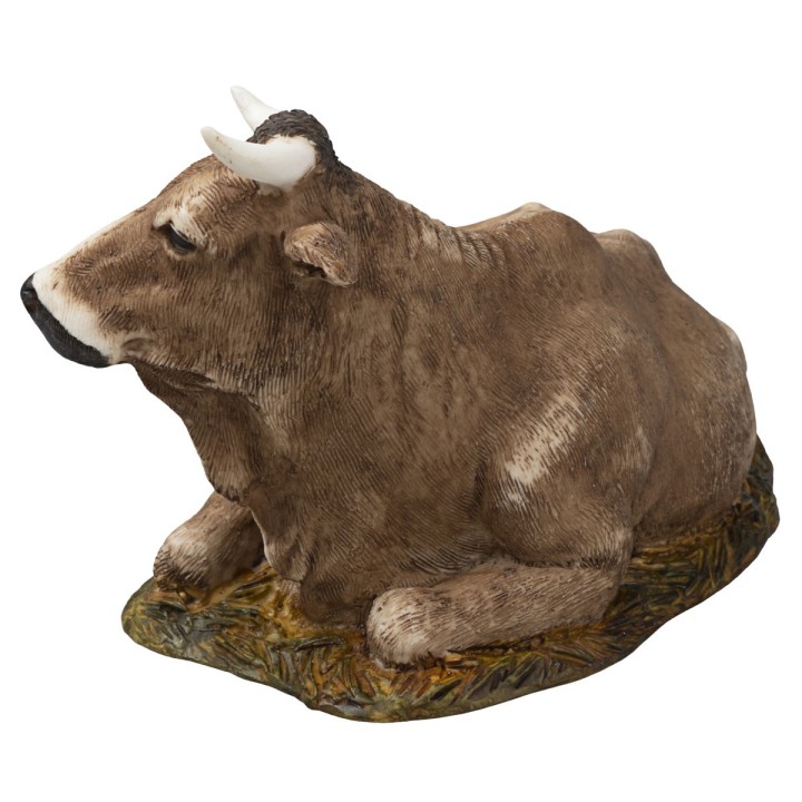 Bue de resina Landi Moranduzzo para estatuas de 15 cm.