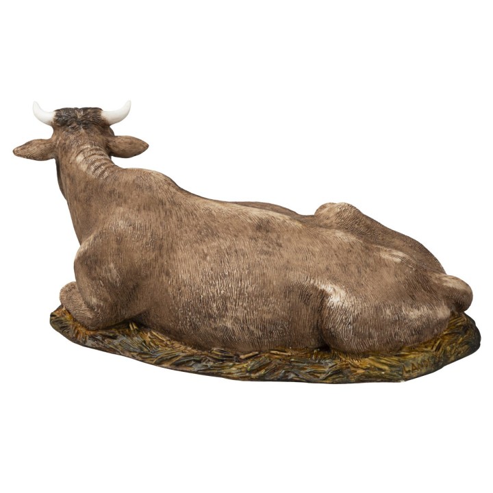 Bue in resina Landi Moranduzzo per statue 15 cm