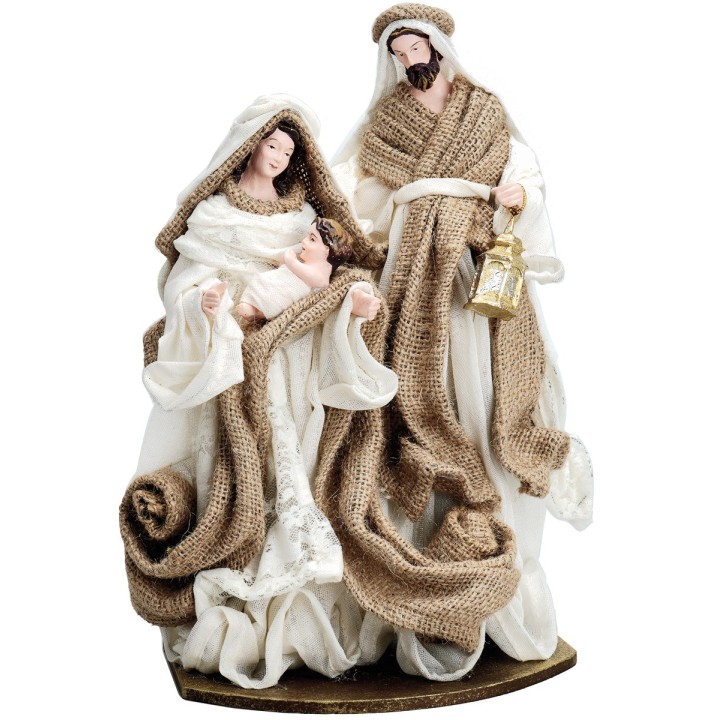 Natividad bloque 30 cm en yute