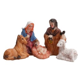 Natividad en resina serie 6 cm
