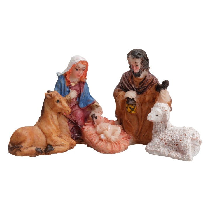 Natività in resina serie 6 cm