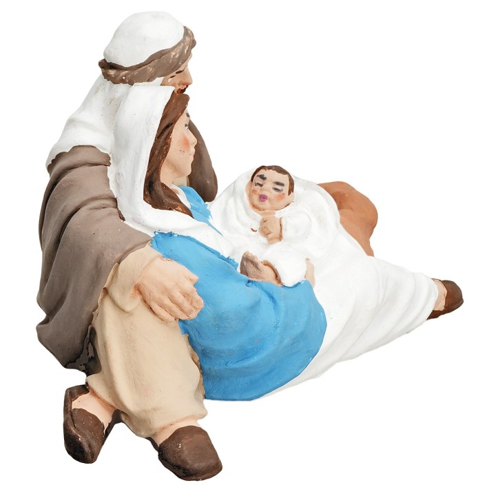 Nativity in terracotta series 12 cm