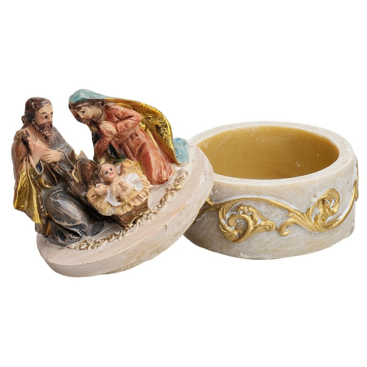 Kneeling Nativity Set series 4 cm in resin