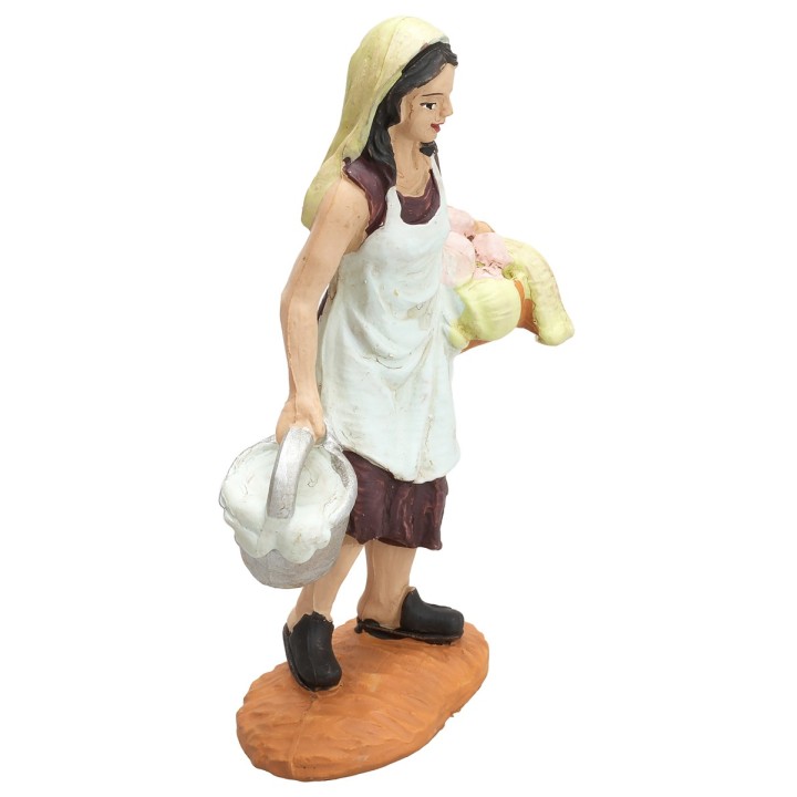 Lavandaia con cesto del bucato 9 cm Oliver