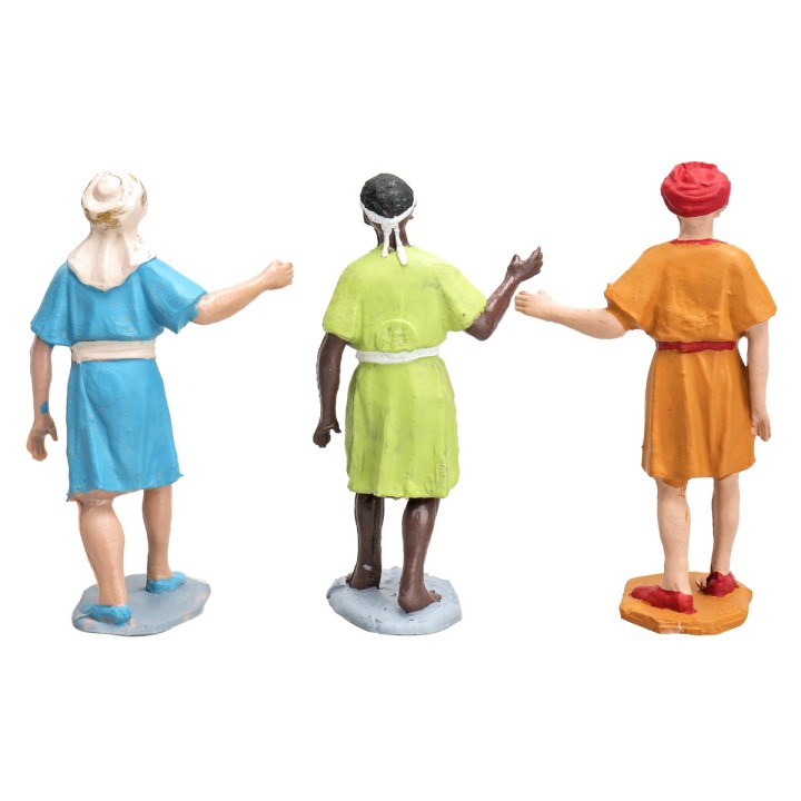 Conjunto de tres figuritas serie 8 cm Oliver