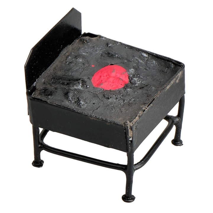 Deluxe Forge-Brazier 3.5 cm h