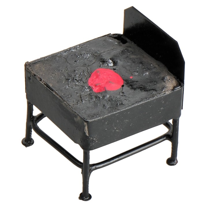 Deluxe Forge-Brazier 3.5 cm h