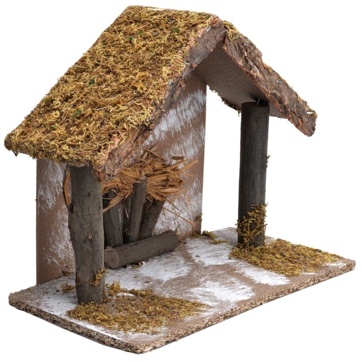 Capanna per Natività cm 25x13x20 h