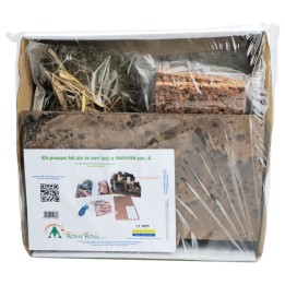 Kit presepe fai da te completo di Natività e luci cm 33x18x25 h
