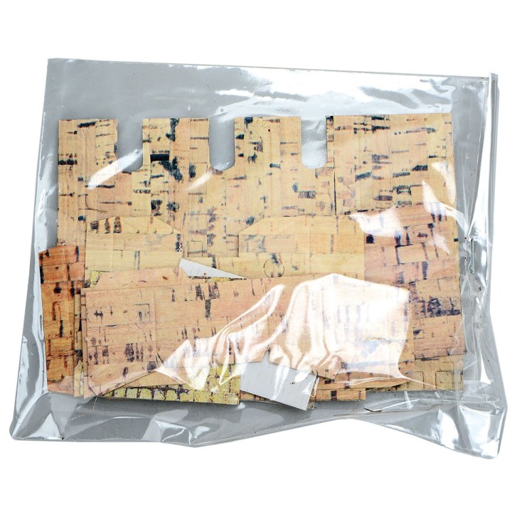 Kit presepe fai da te completo di Natività e luci cm 33x18x25 h