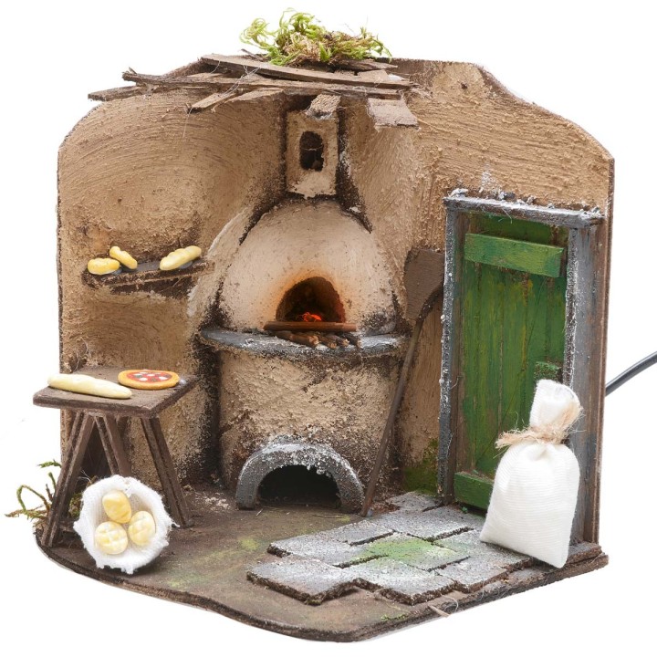 Taller del pizzero cm 15x14,5x17 h