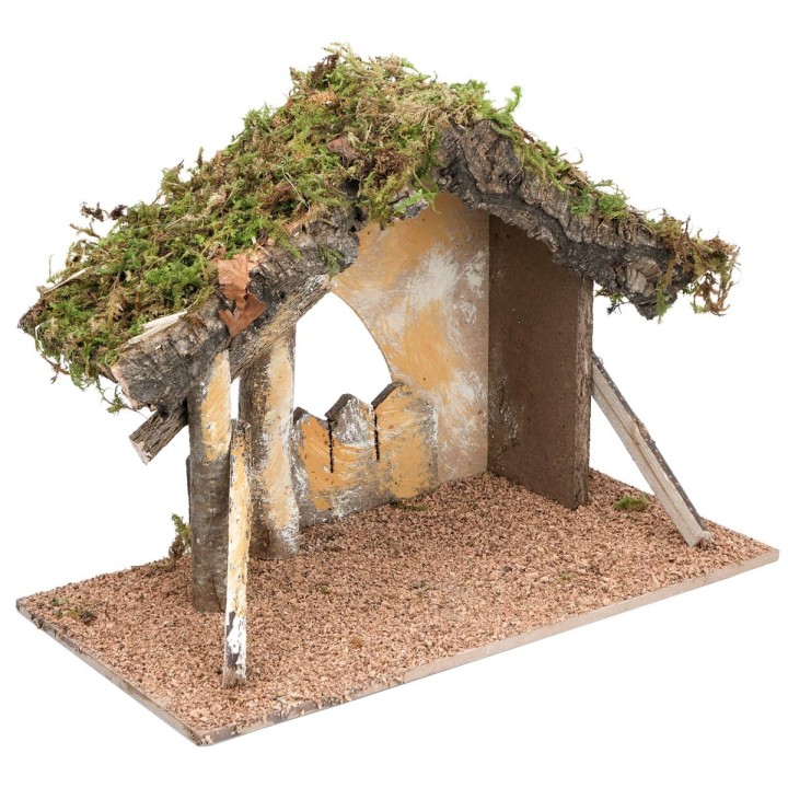 Capanna con staccionata cm 31,5x17x23 h