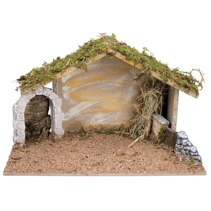 Capanna con portone ad arco cm 40X23X24 h