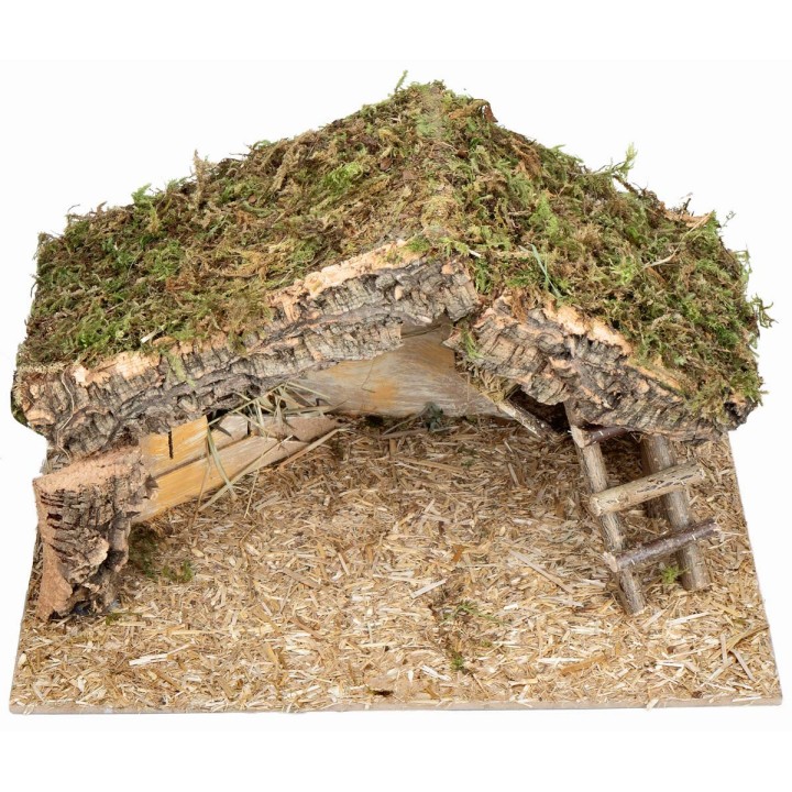 Capanna con scaletta laterale cm 40x23x24 h