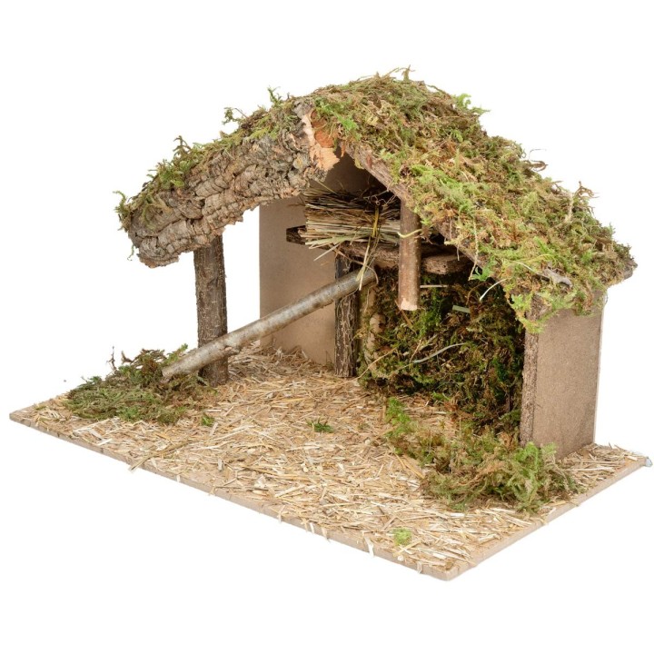 Capanna con pianale centrale cm 40x23x24 h