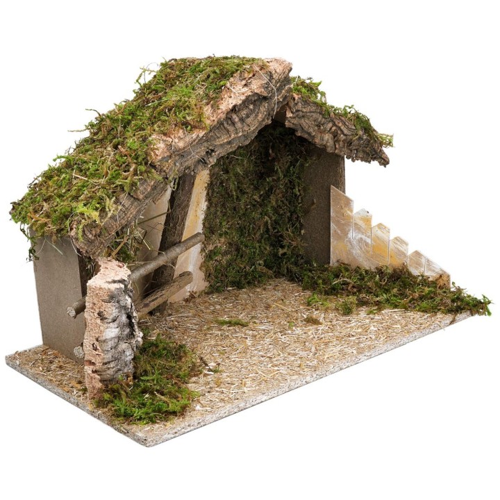 Hut with fence cm 50x29x32 h