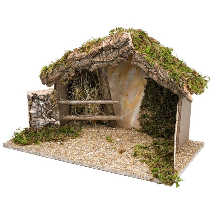 Hut with fence cm 50x29x32 h