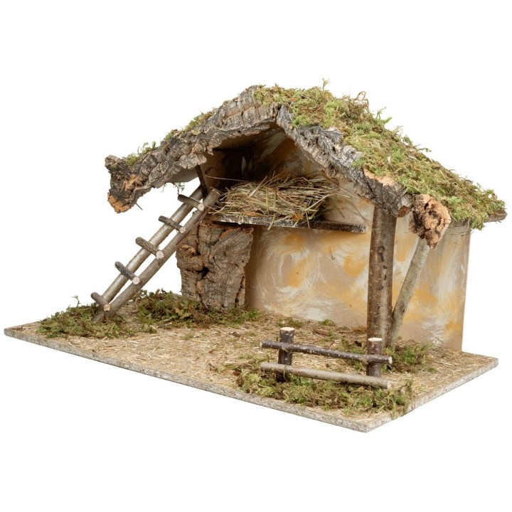 Cabaña con techo inclinado cm 60x35x35 h
