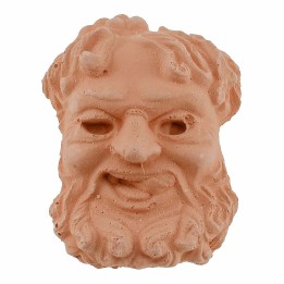 Cabeza de Baco en terracota cm 3,2x4,4 h