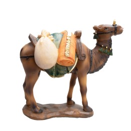 Dromedary with saddle in resin 22 cm