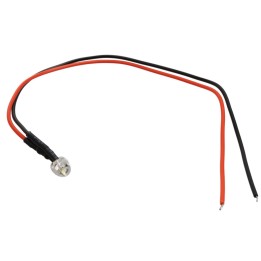 Led luce bianca calda 5 mm 12 volt