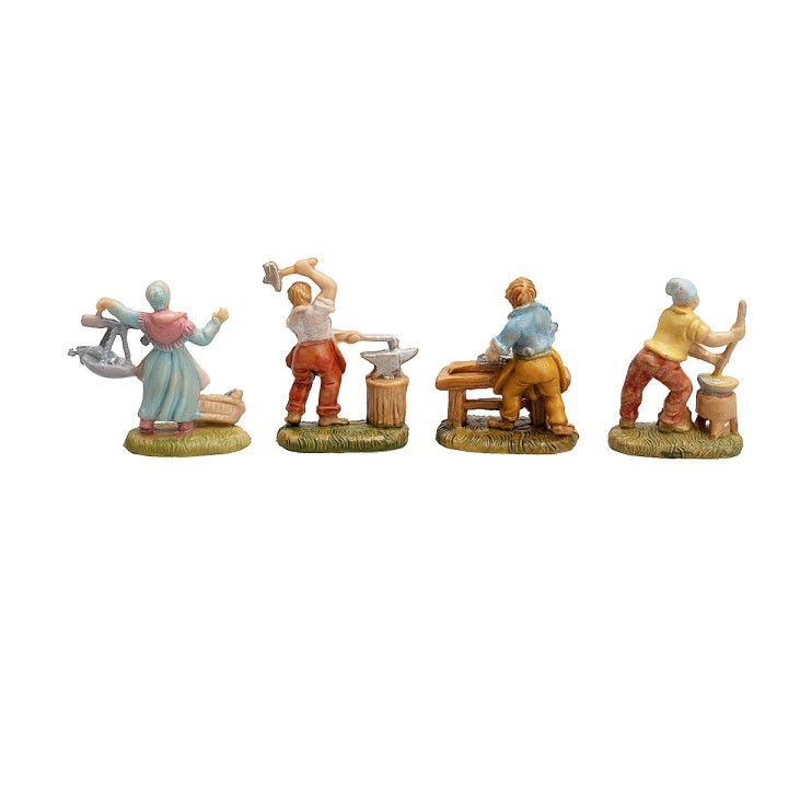 Set of 4 trades series 4 cm Euromarchi